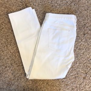 White Jcrew Jeans
